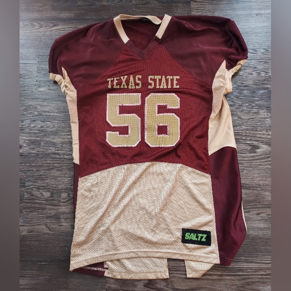 COPY - Game Worn Texas State Bobcats Jersey